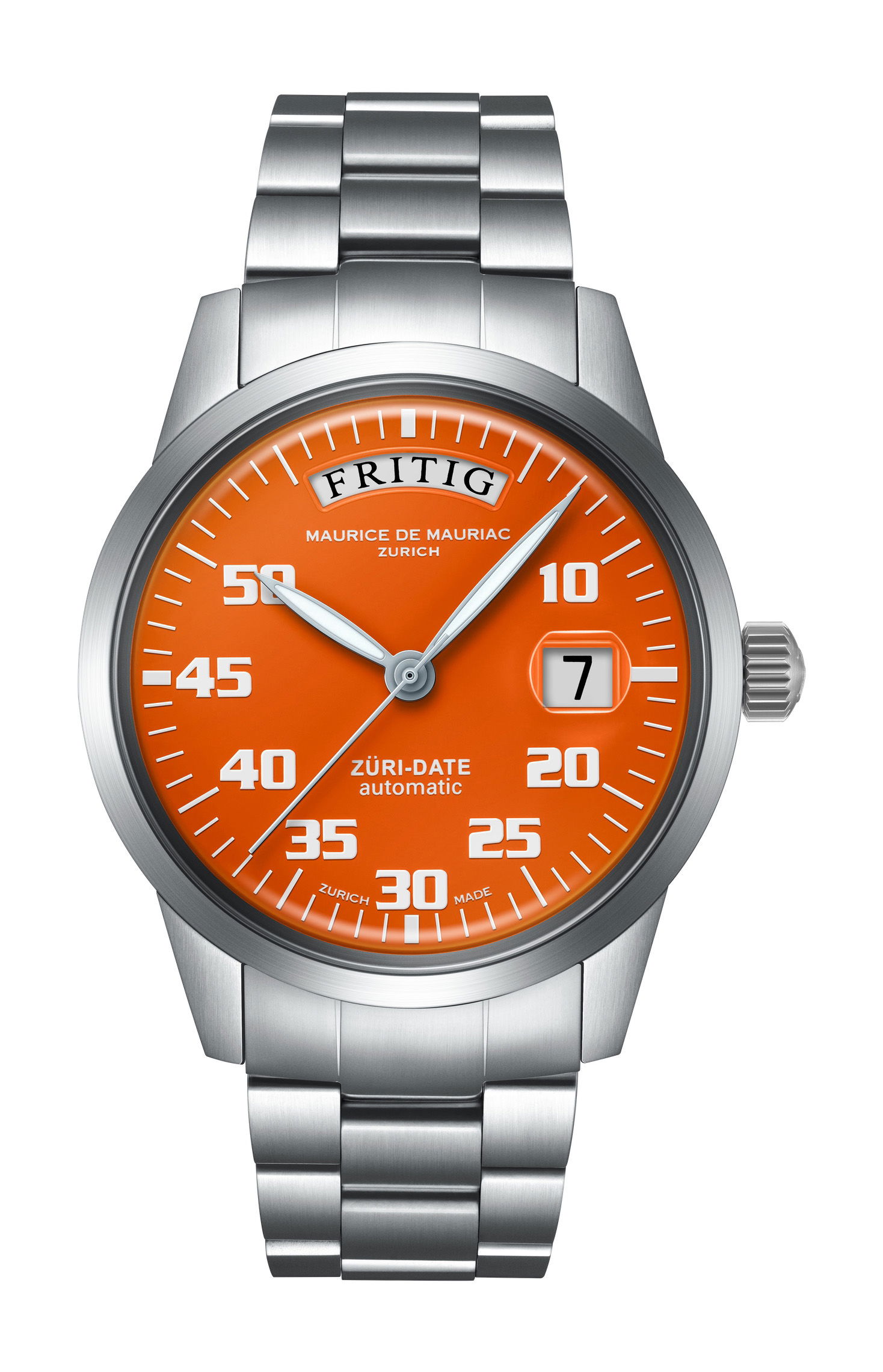 Automatic Date “Züri Date” Orange
