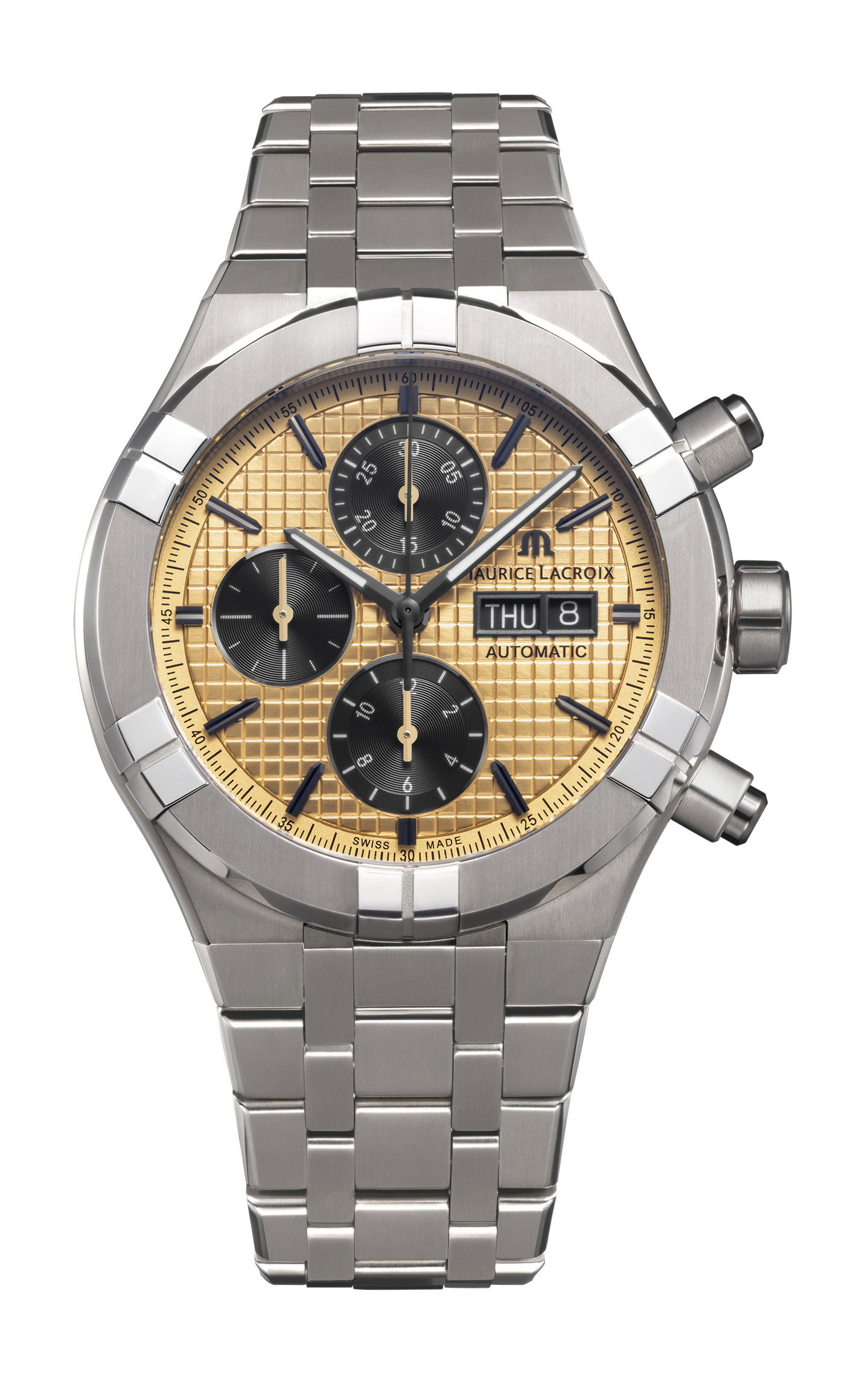 Aikon Automatic Titanium Chronograph 42