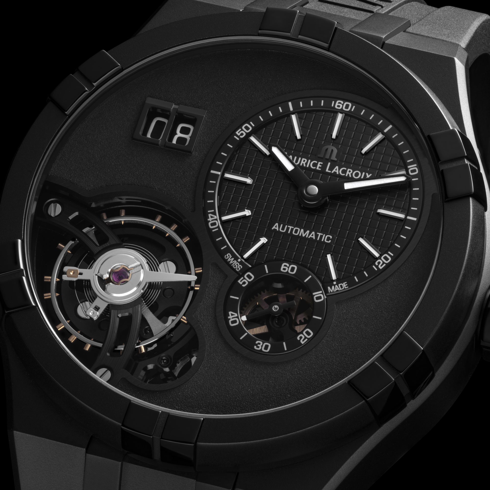 Aikon Master Grand Date Black - Image 9