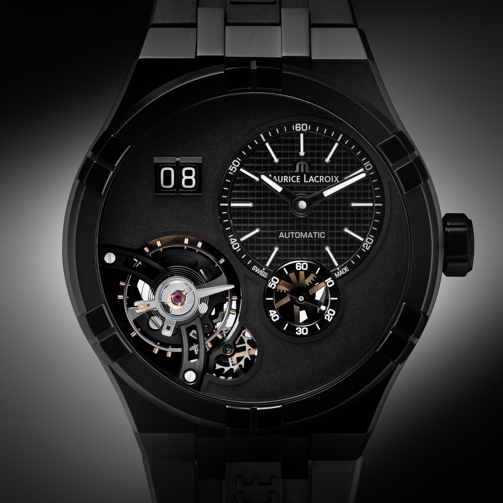 Aikon Master Grand Date Black - Image 10