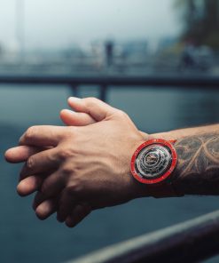 Alternative view of HM7 Aquapod Platinum Red