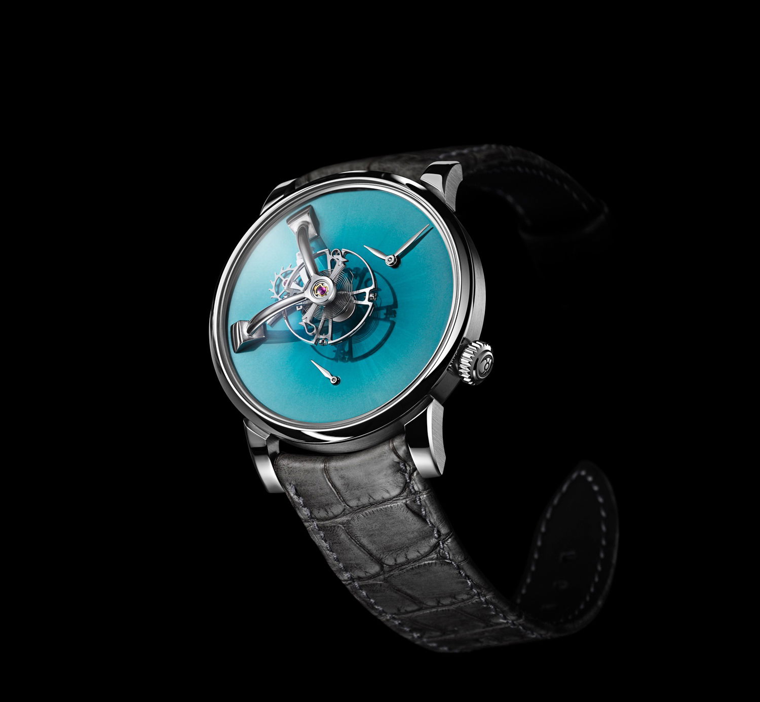 LM101 MB&F x H. Moser Aqua Blue - Image 2