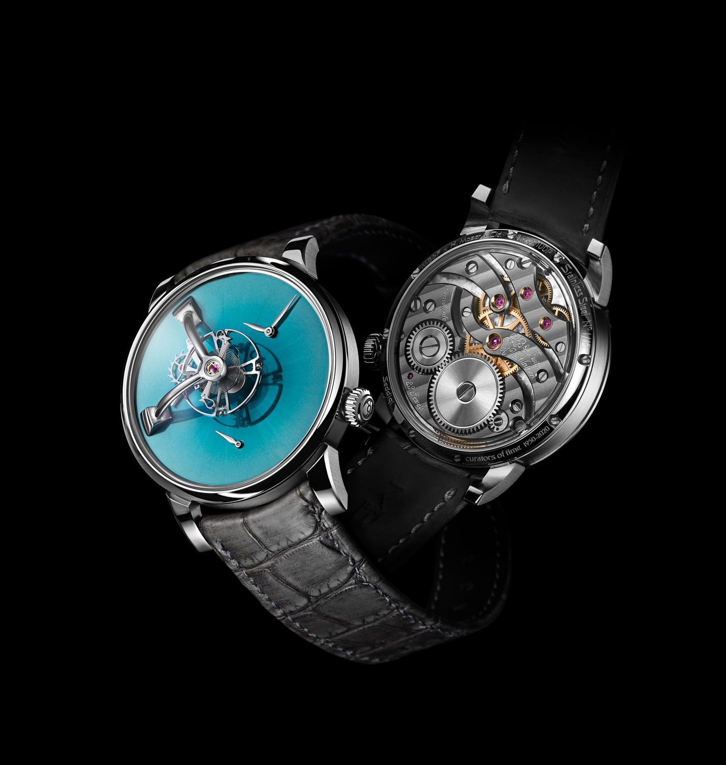 LM101 MB&F x H. Moser Aqua Blue - Image 4