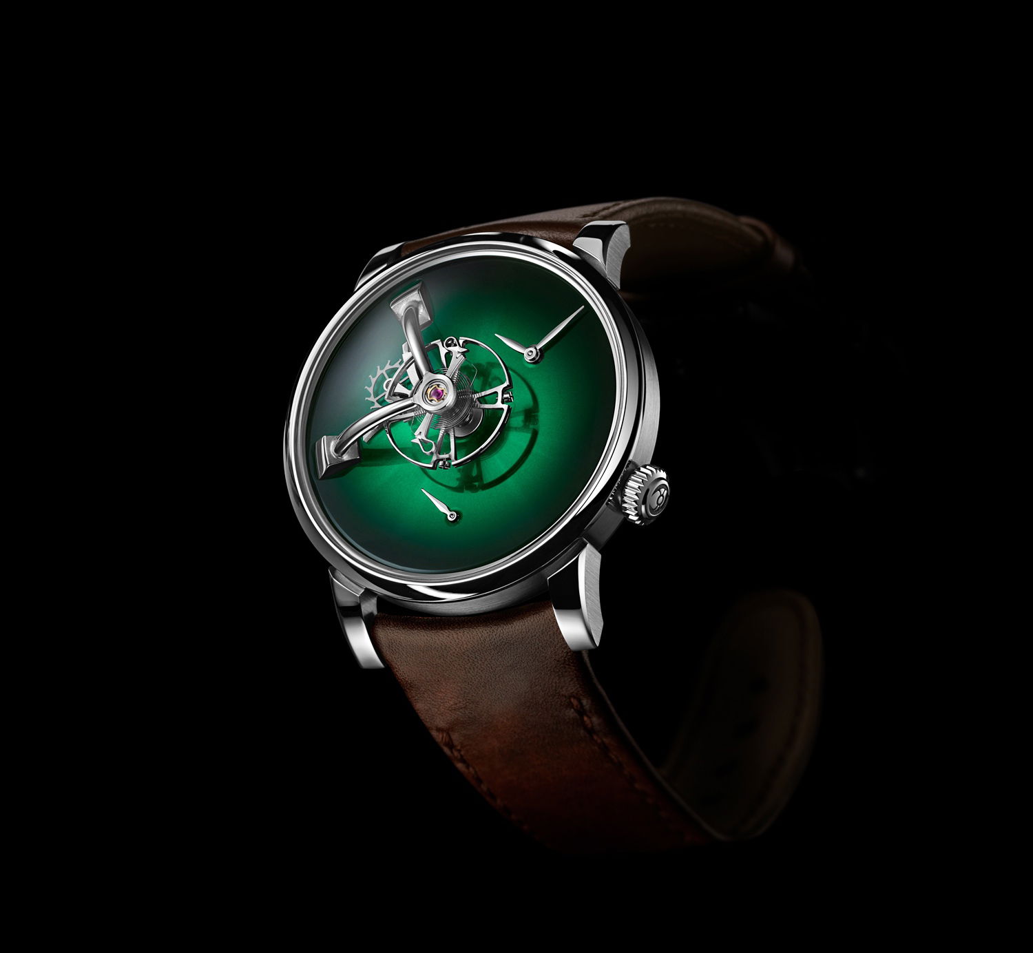 LM101 MB&F x H. Moser Cosmic Green - Image 4