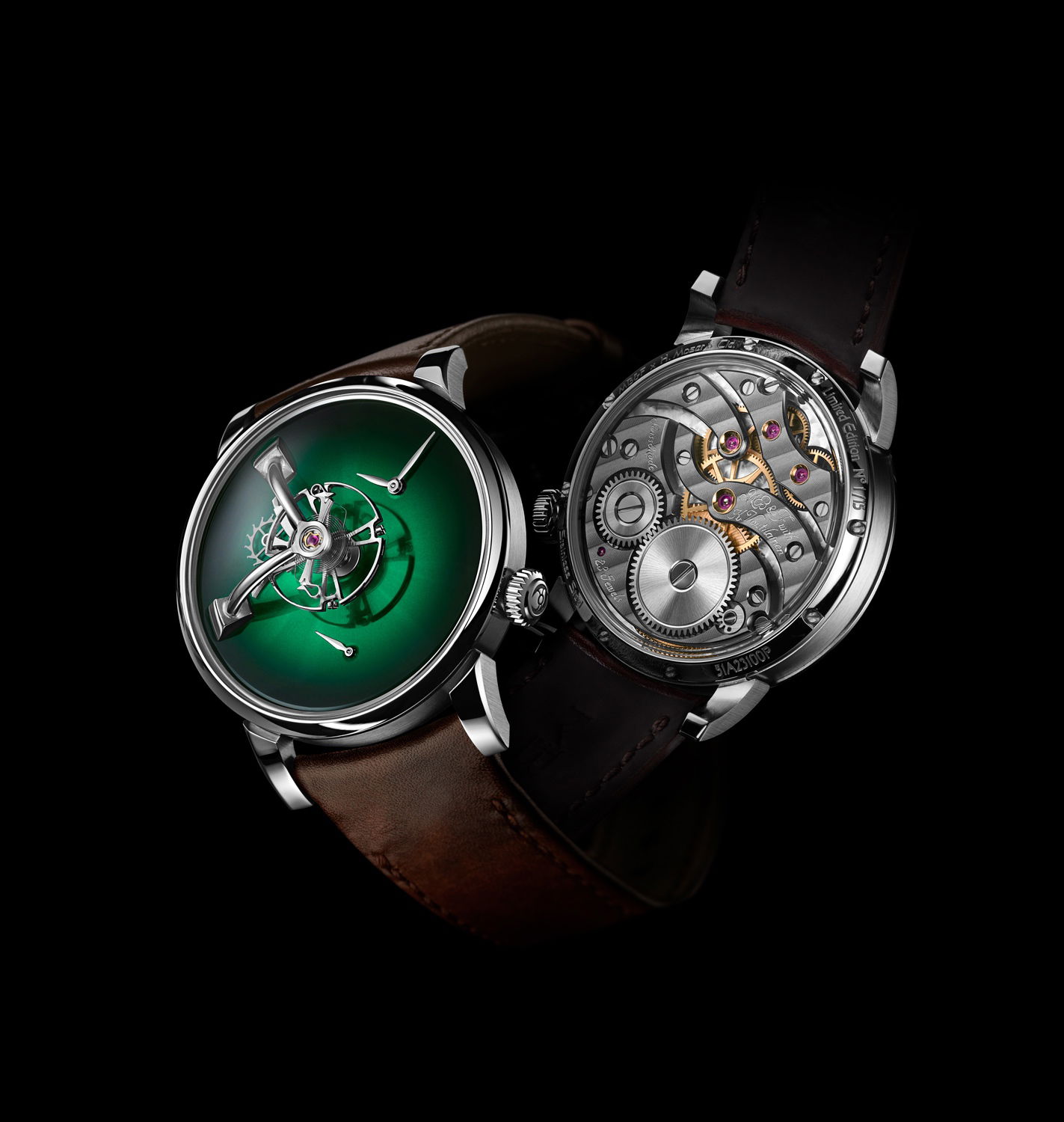 LM101 MB&F x H. Moser Cosmic Green - Image 5