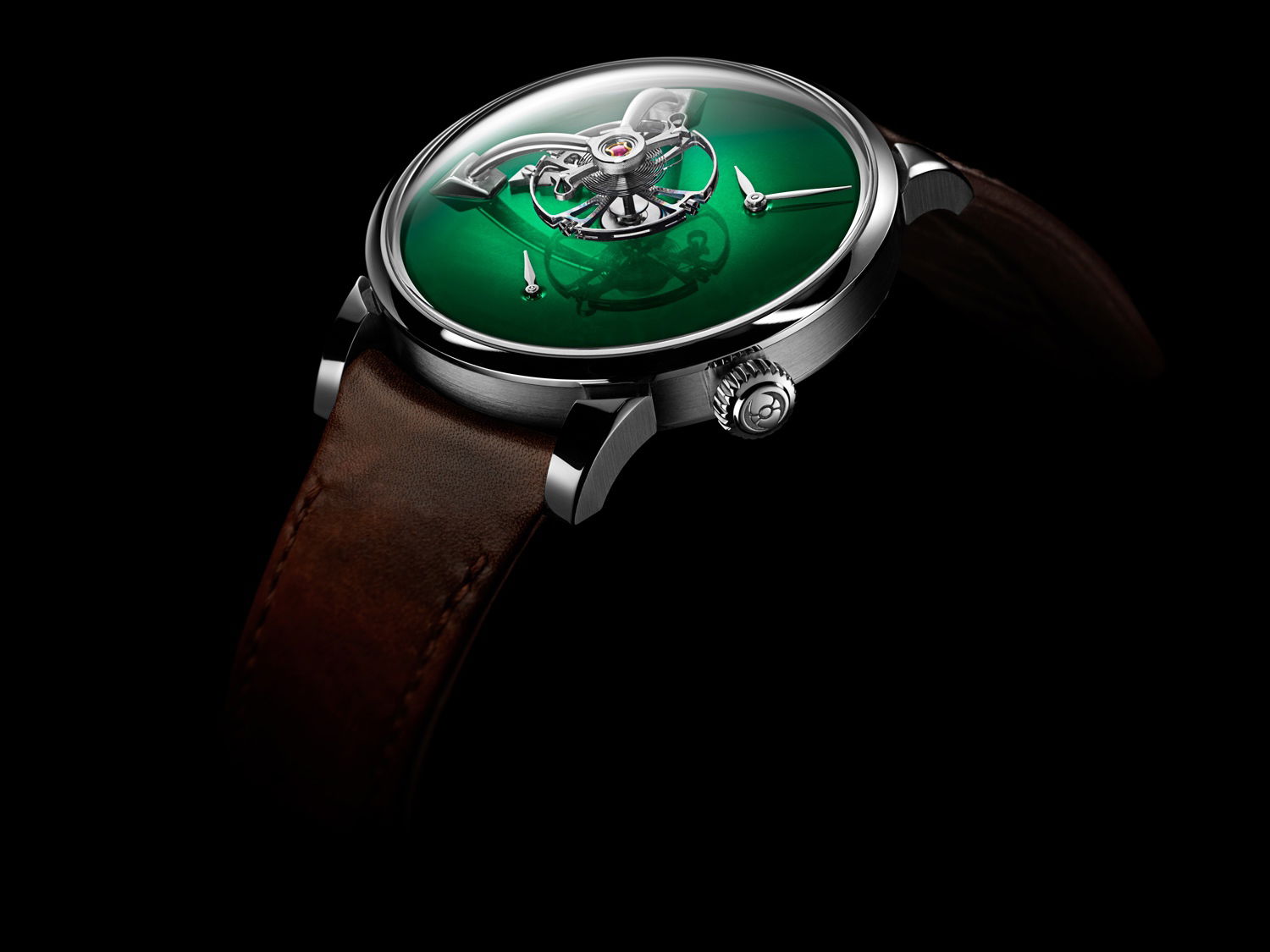 LM101 MB&F x H. Moser Cosmic Green - Image 6