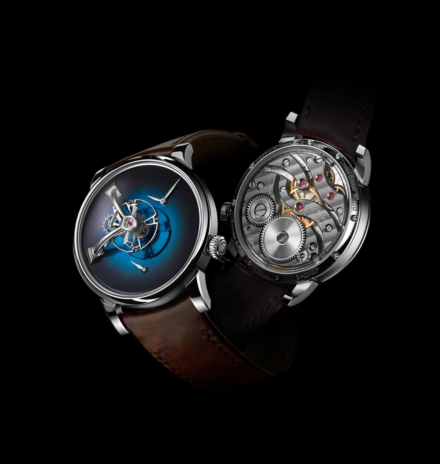LM101 MB&F x H. Moser Funky Blue - Image 4