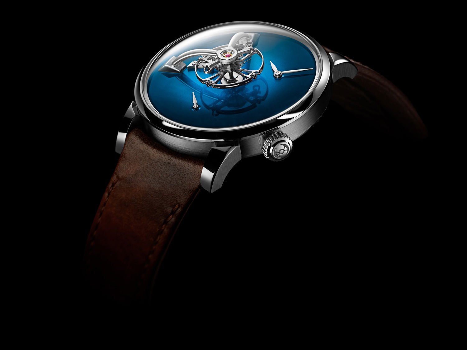 LM101 MB&F x H. Moser Funky Blue - Image 5