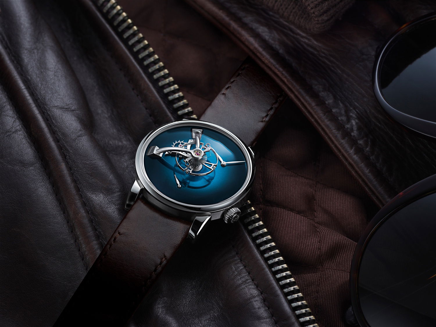 LM101 MB&F x H. Moser Funky Blue - Image 7