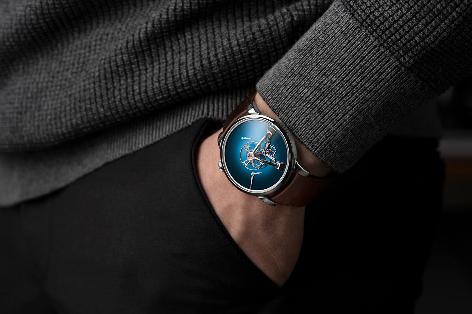 LM101 MB&F x H. Moser Funky Blue - Image 8