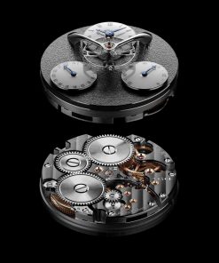 Alternative view of LM Split Escapement Ruthenium