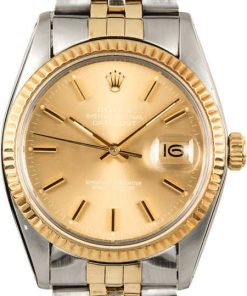 HandMade The Rolex Datejust Stainless Steel and Gold 16013 Mens
