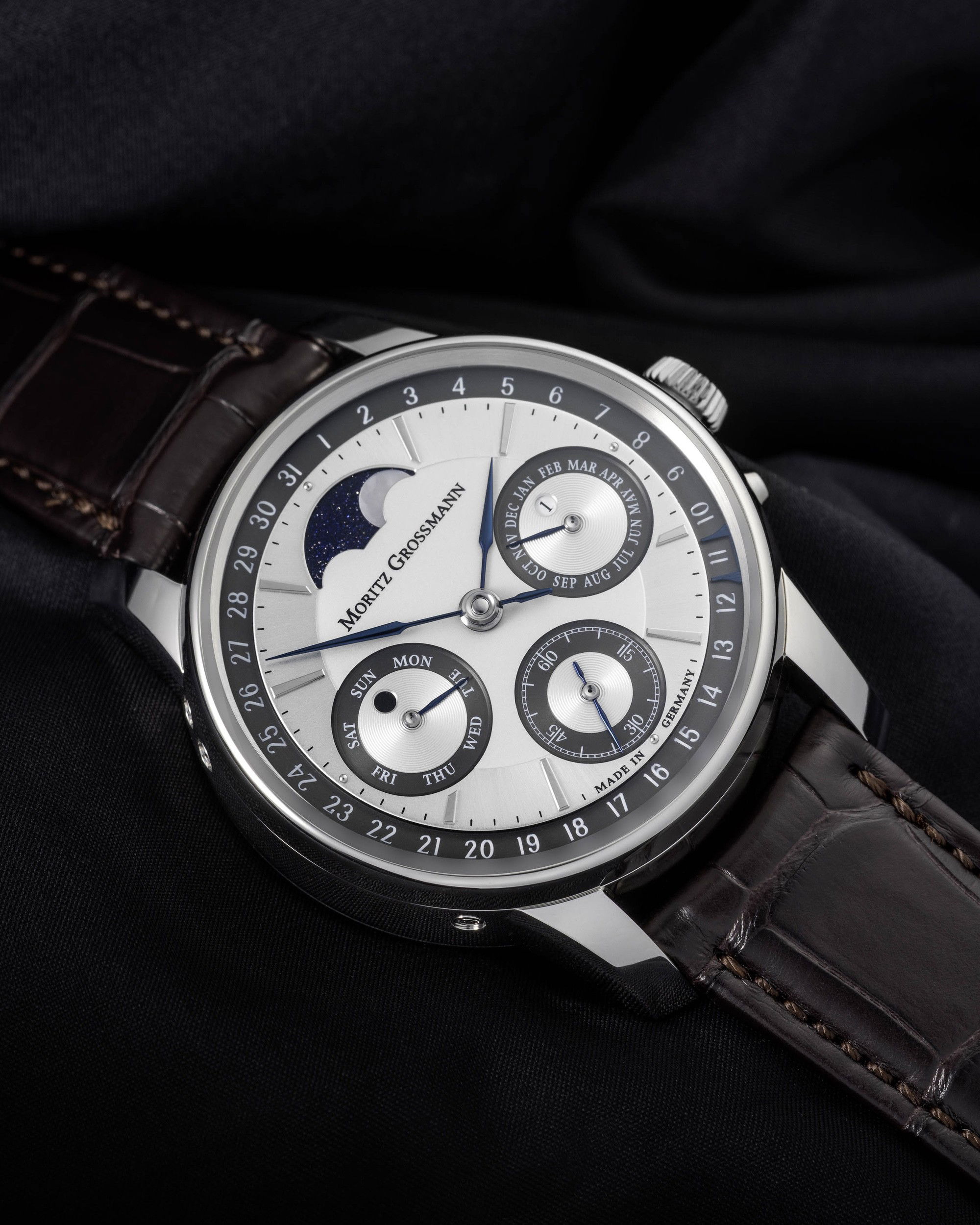 Perpetual Calendar Platinum Argenté - Image 6