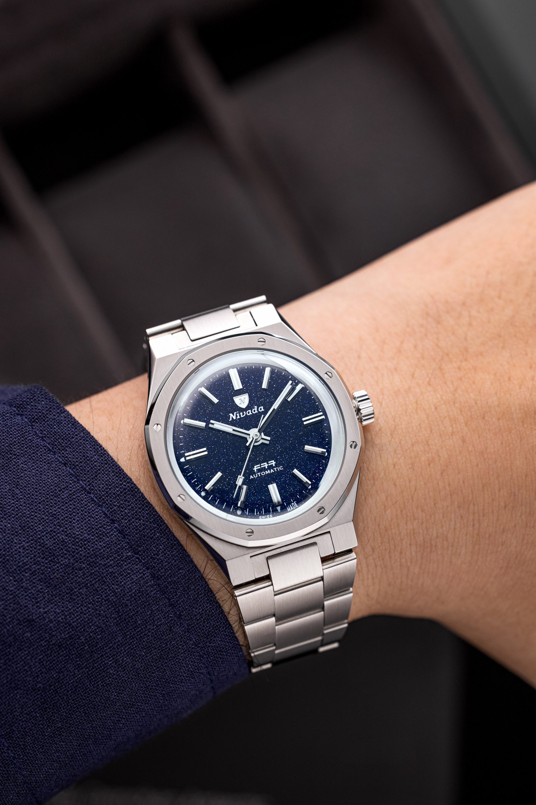 F77 Stainless Steel Dark Blue Aventurine - Image 4