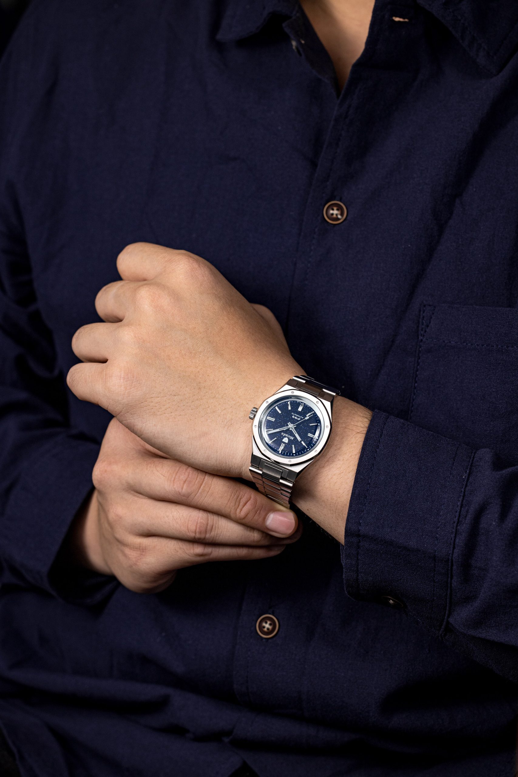 F77 Stainless Steel Dark Blue Aventurine - Image 5