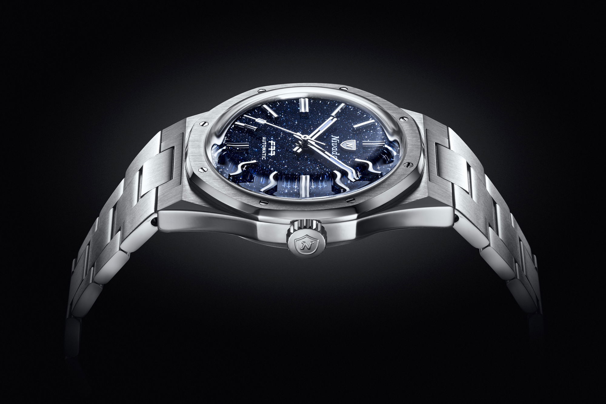 F77 Stainless Steel Dark Blue Aventurine - Image 8