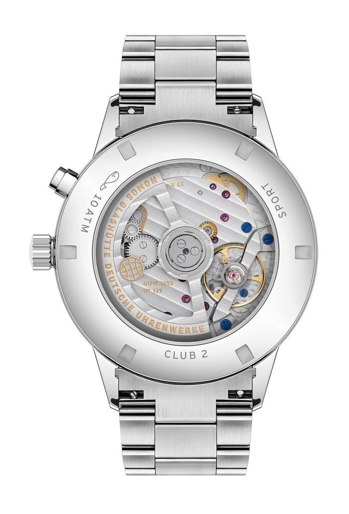 Club Sport neomatik Worldtimer blue - Image 3