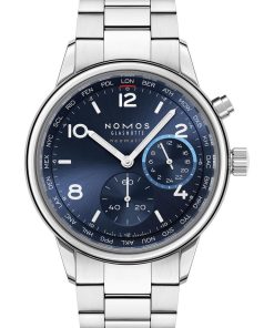 Club Sport neomatik Worldtimer blue