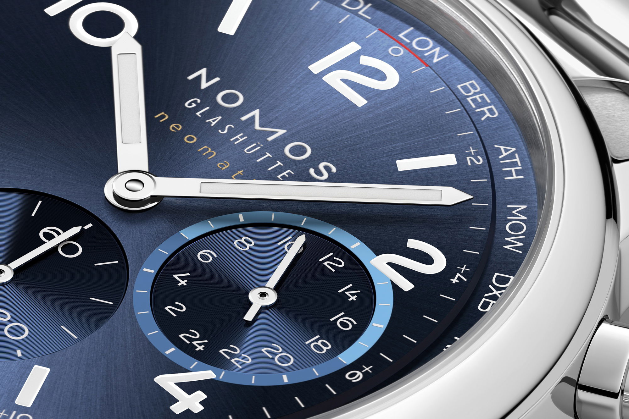 Club Sport neomatik Worldtimer blue - Image 6