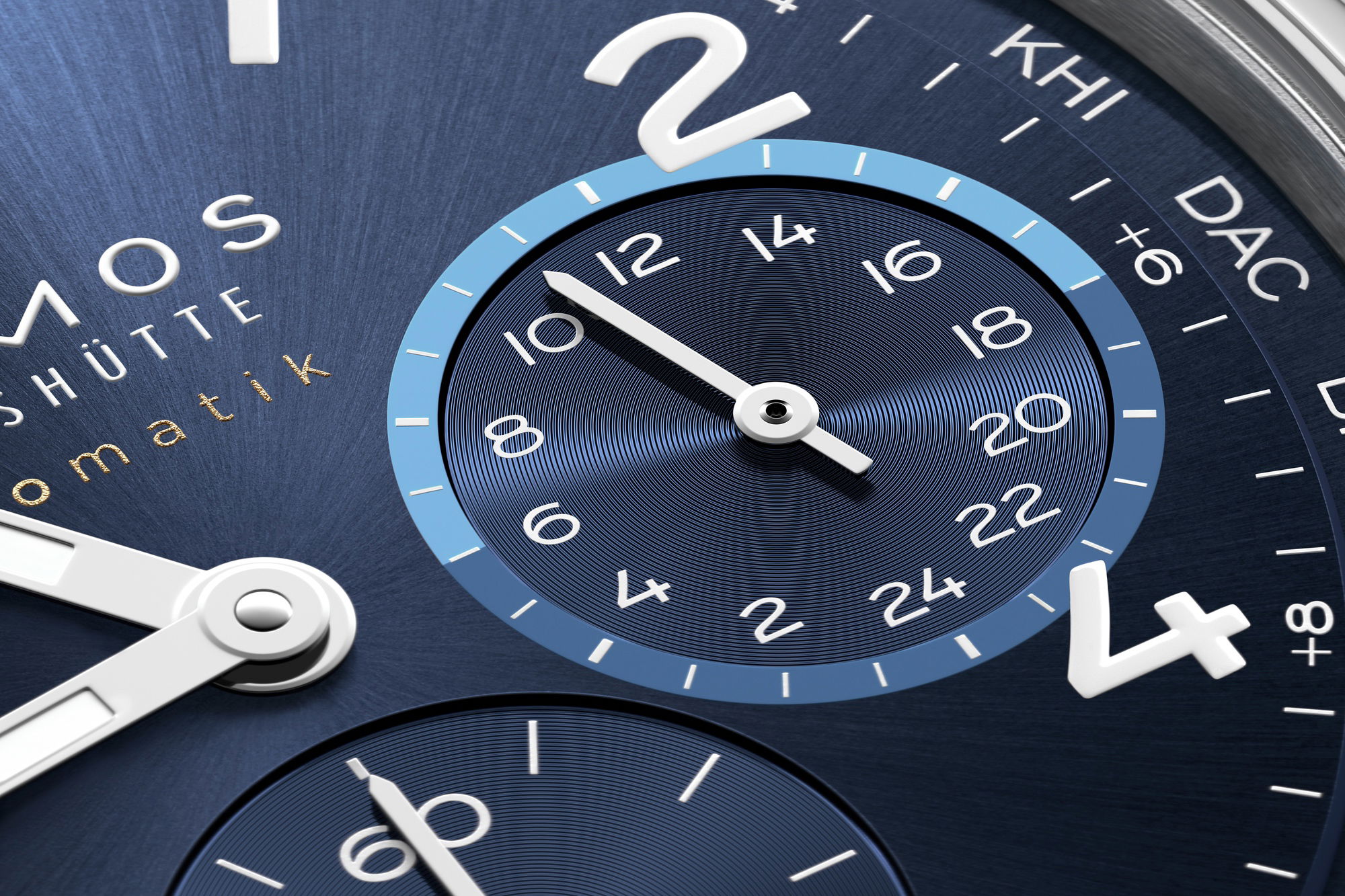 Club Sport neomatik Worldtimer blue - Image 10