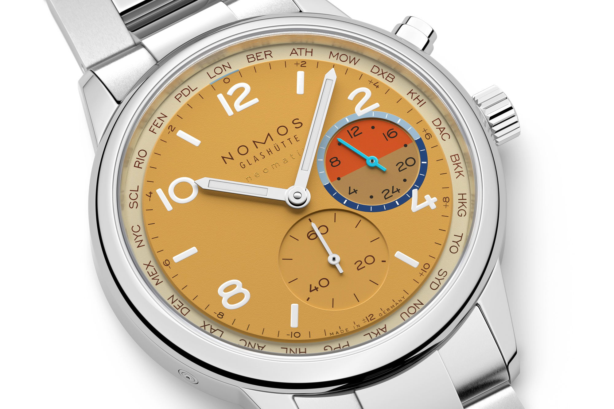 Club Sport neomatik Worldtimer Dune - Image 4