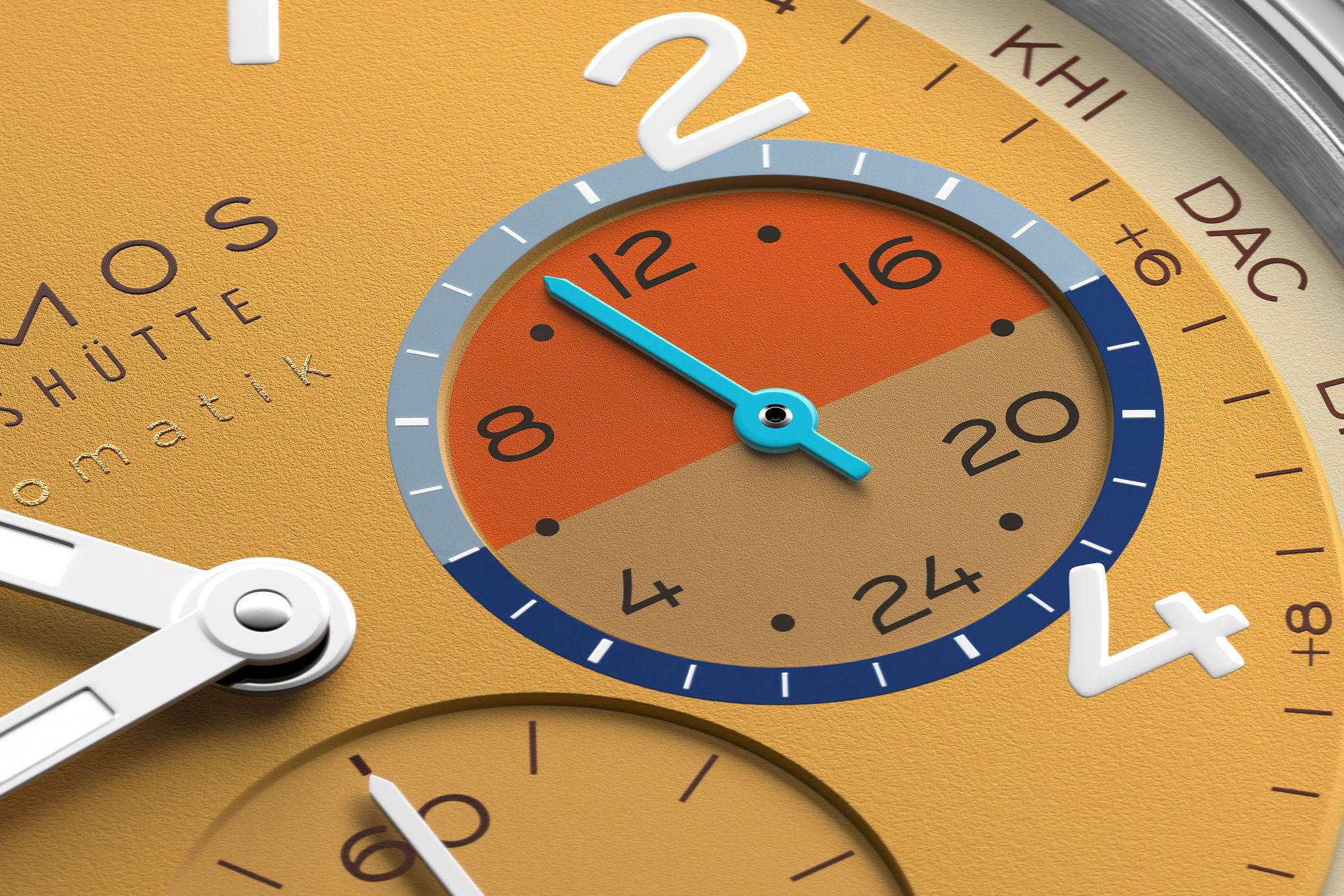 Club Sport neomatik Worldtimer Dune - Image 7