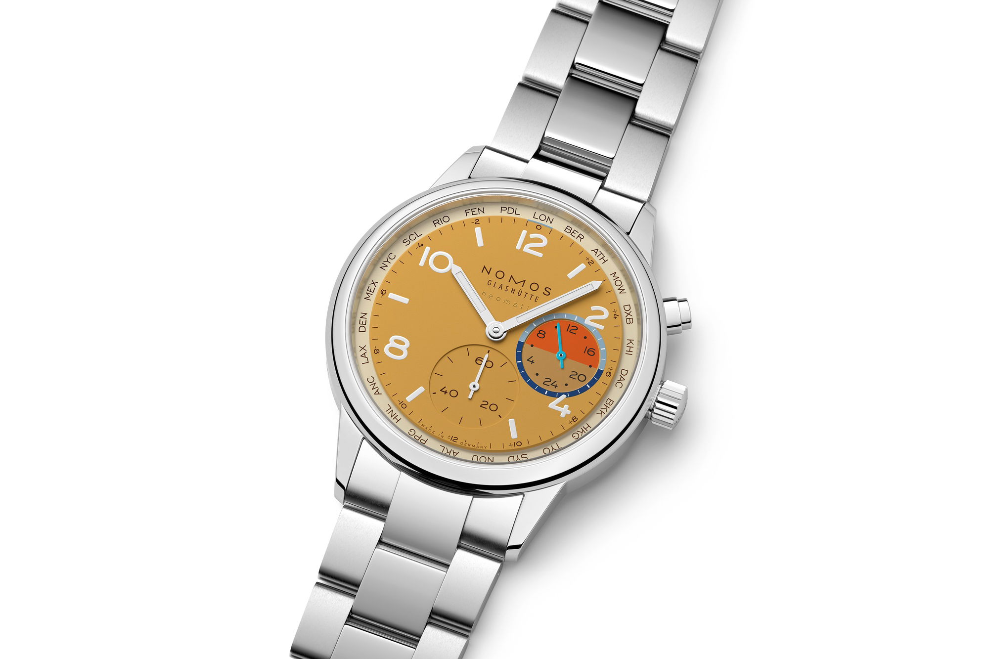 Club Sport neomatik Worldtimer Dune - Image 9