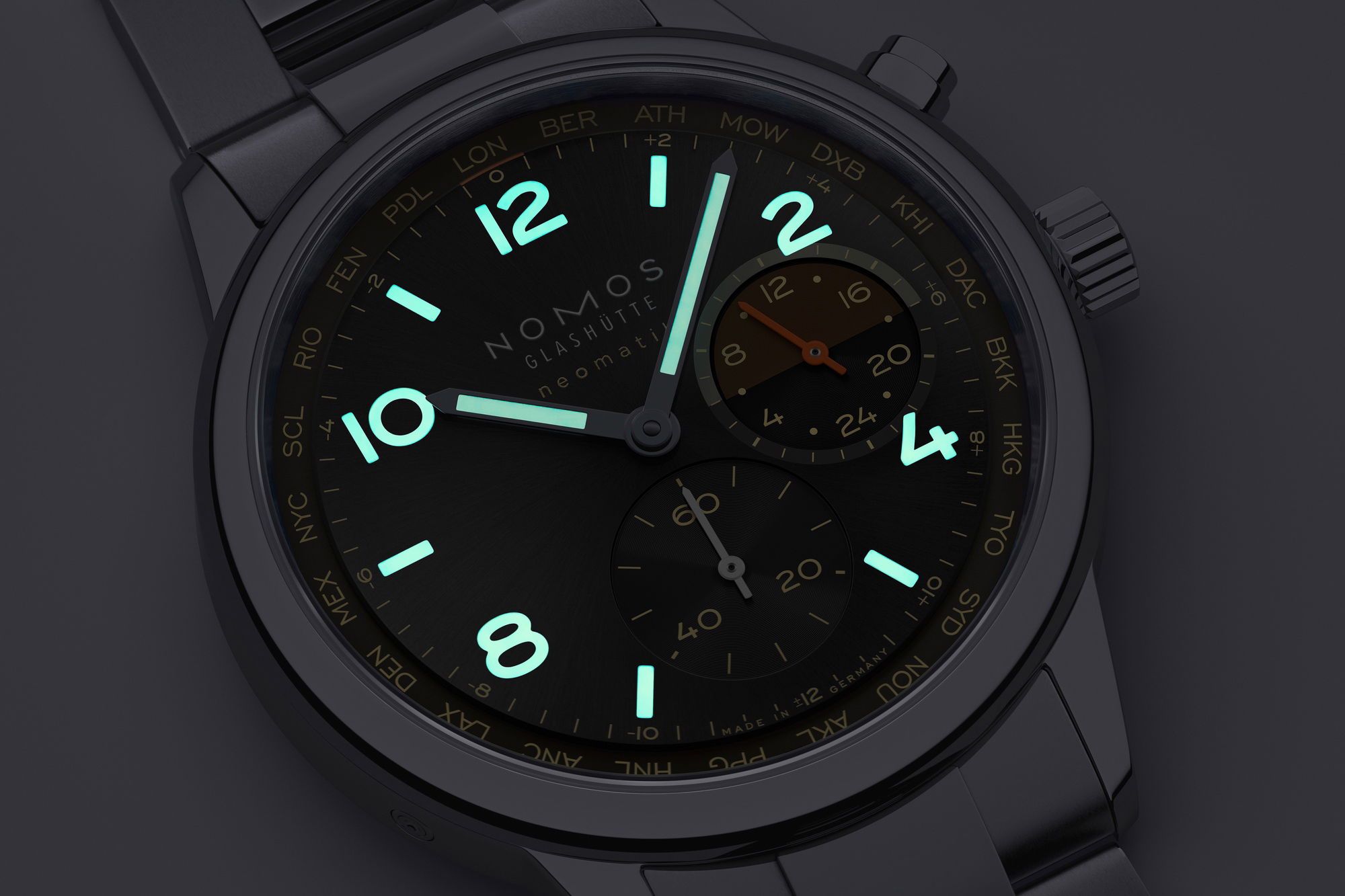 Club Sport neomatik Worldtimer Grid - Image 5