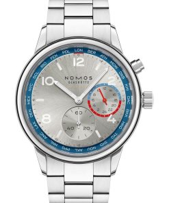 Club Sport neomatik Worldtimer silver