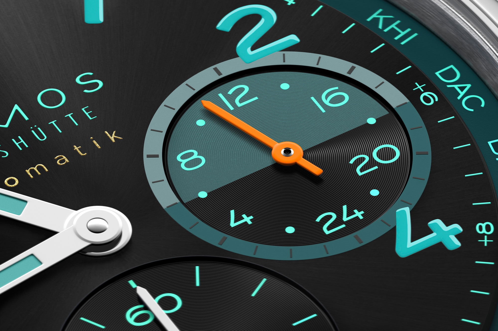 Club Sport neomatik Worldtimer Trace - Image 10