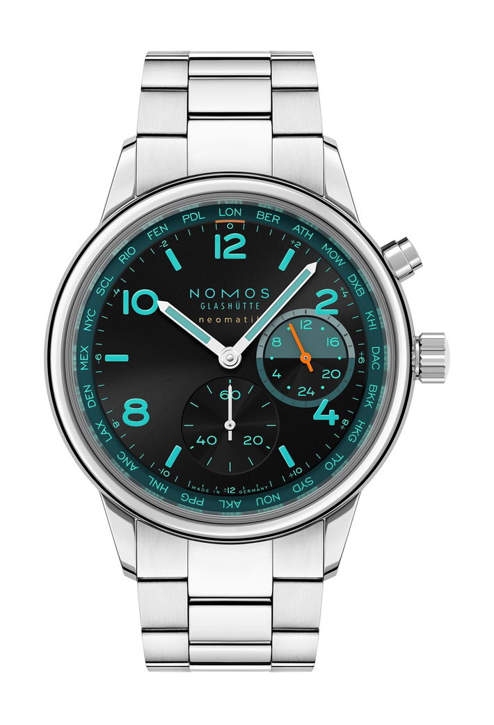 Club Sport neomatik Worldtimer Trace