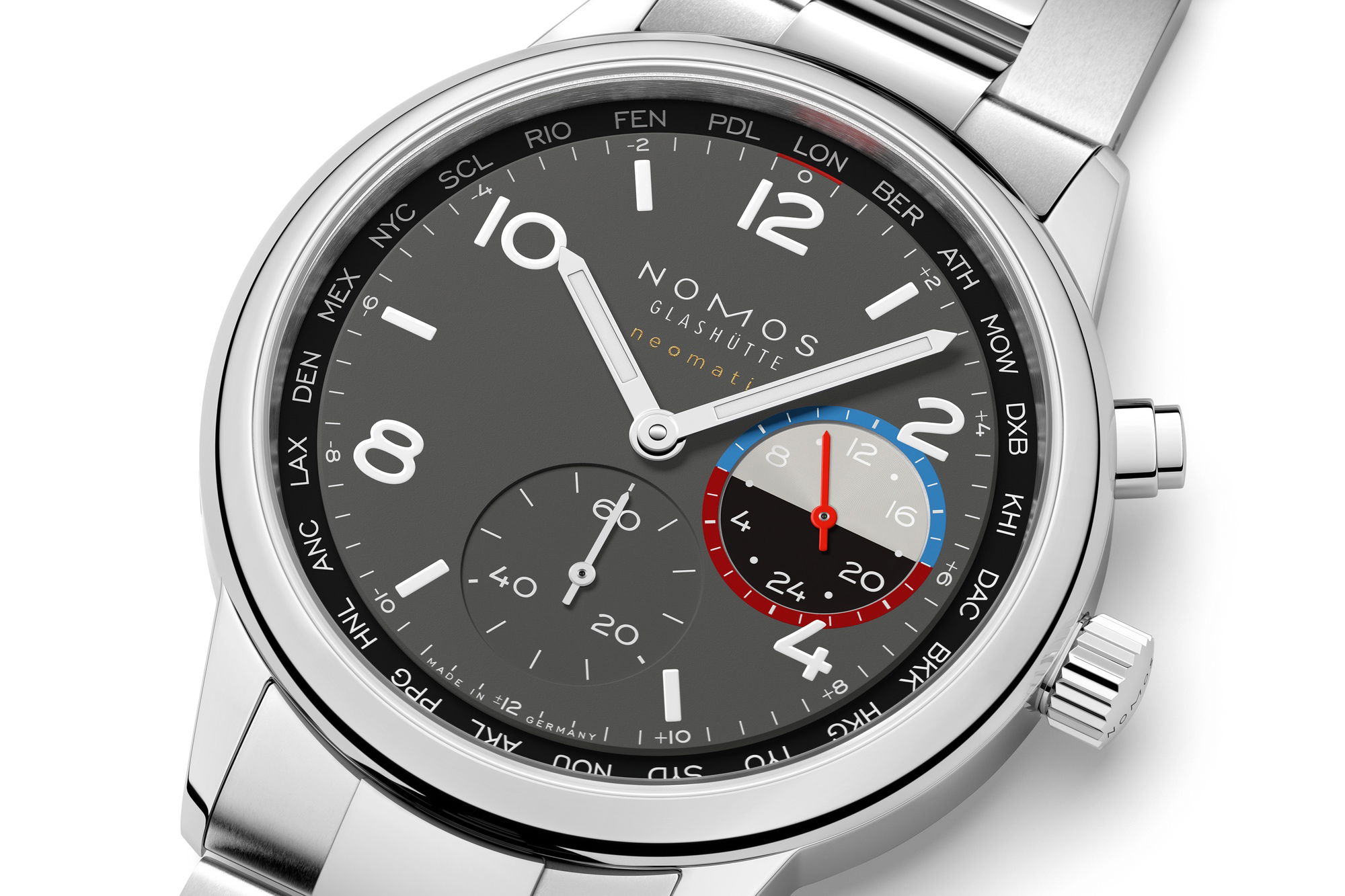 Club Sport neomatik Worldtimer Volcano - Image 5