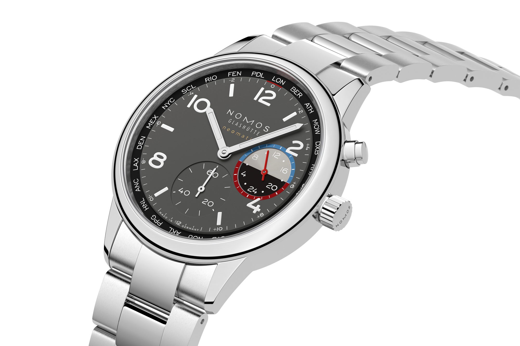 Club Sport neomatik Worldtimer Volcano - Image 9