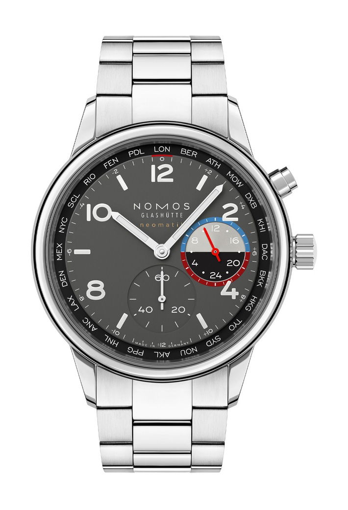 Club Sport neomatik Worldtimer Volcano