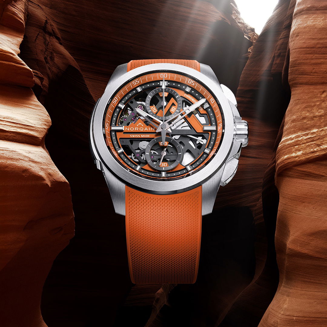 Independence Skeleton Chrono 42 Orange - Image 2
