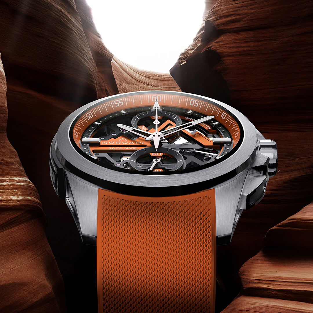 Independence Skeleton Chrono 42 Orange - Image 4