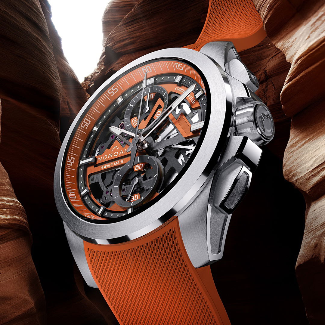 Independence Skeleton Chrono 42 Orange - Image 6