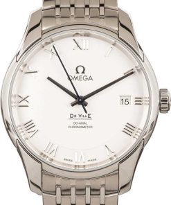 HandMade The Omega De Ville Co-Axial Silver
