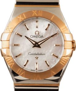 HandMade The Womens Omega Constellation Steel & Red Gold