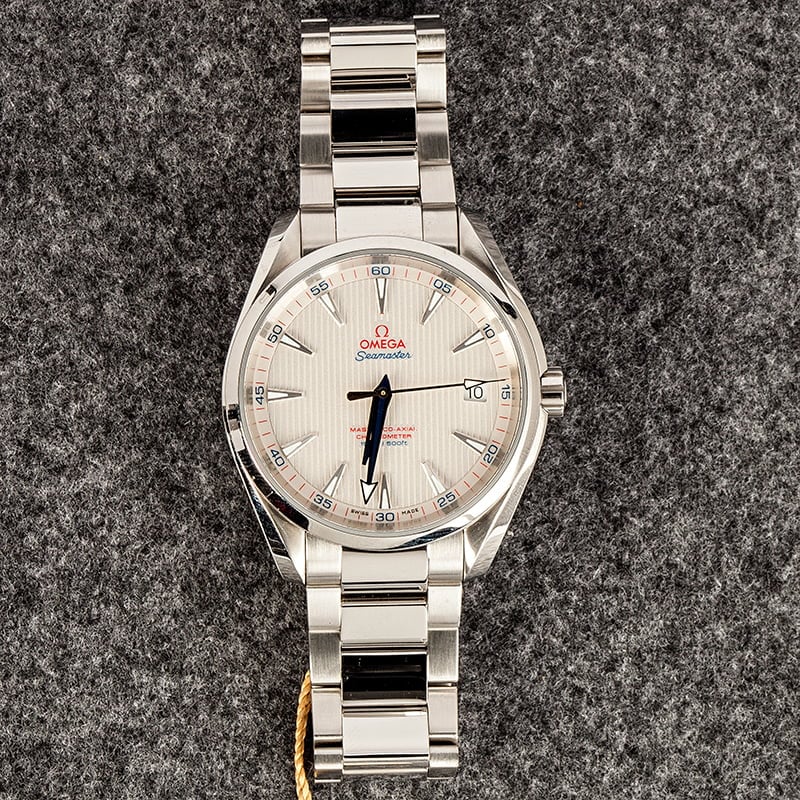 HandMade The Omega Seamaster Silver Aqua Terra - Image 5