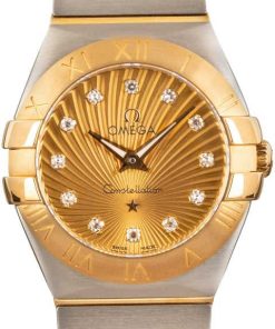 HandMade The Ladies Omega Constellation Supernova Diamond Dial