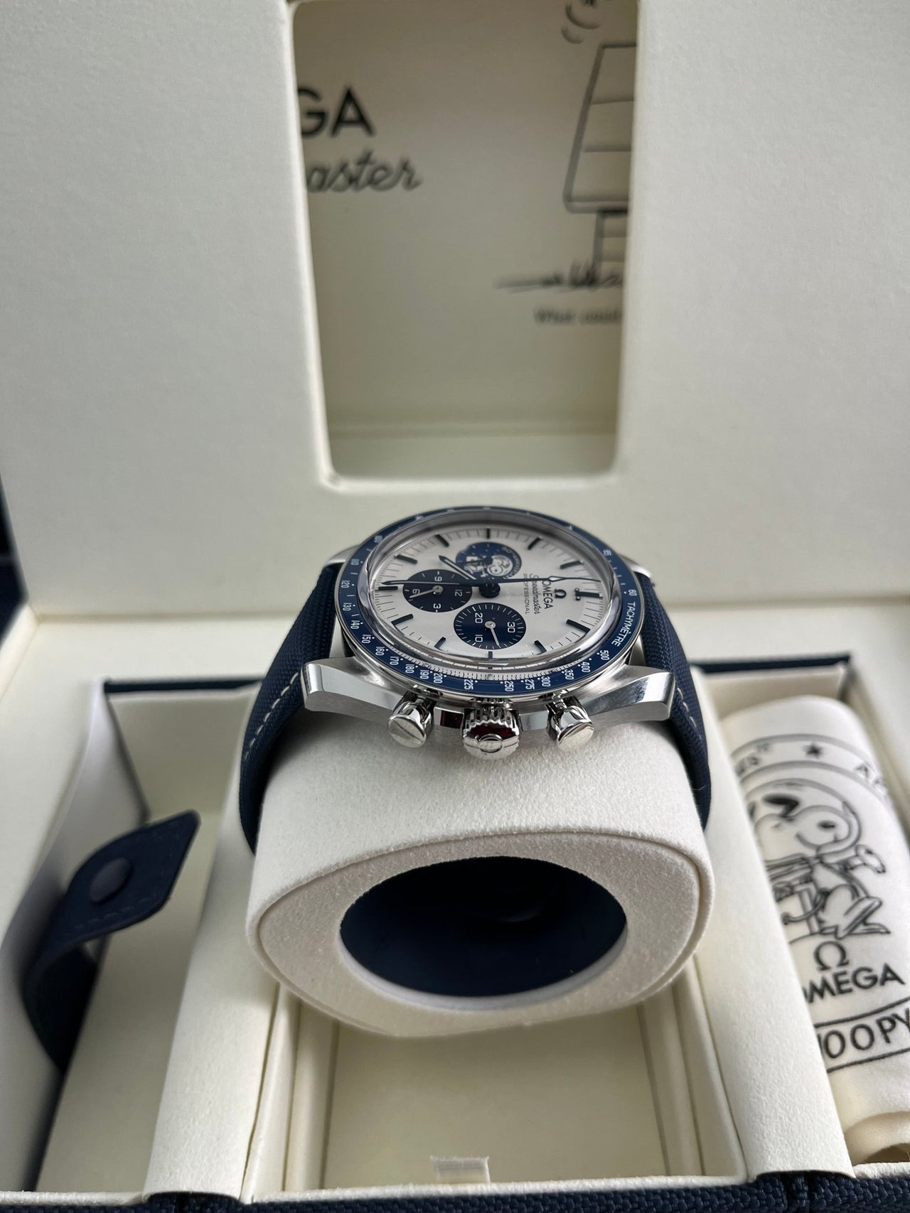 Omega SPEEDMASTER ANNIVERSARY SERIES 42 mm, steel on coated nylon fabric strap 310.32.42.50.02.001 - Image 5