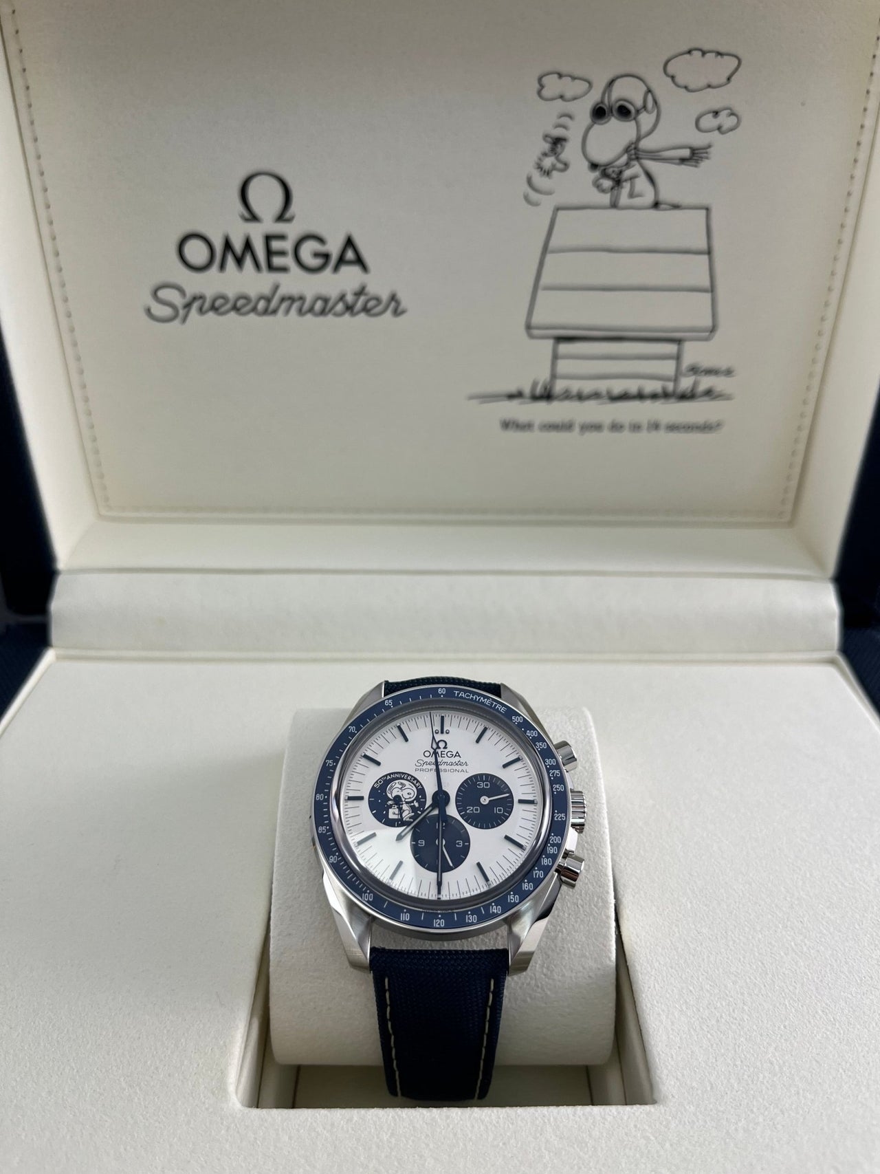 Omega SPEEDMASTER ANNIVERSARY SERIES 42 mm, steel on coated nylon fabric strap 310.32.42.50.02.001 - Image 2