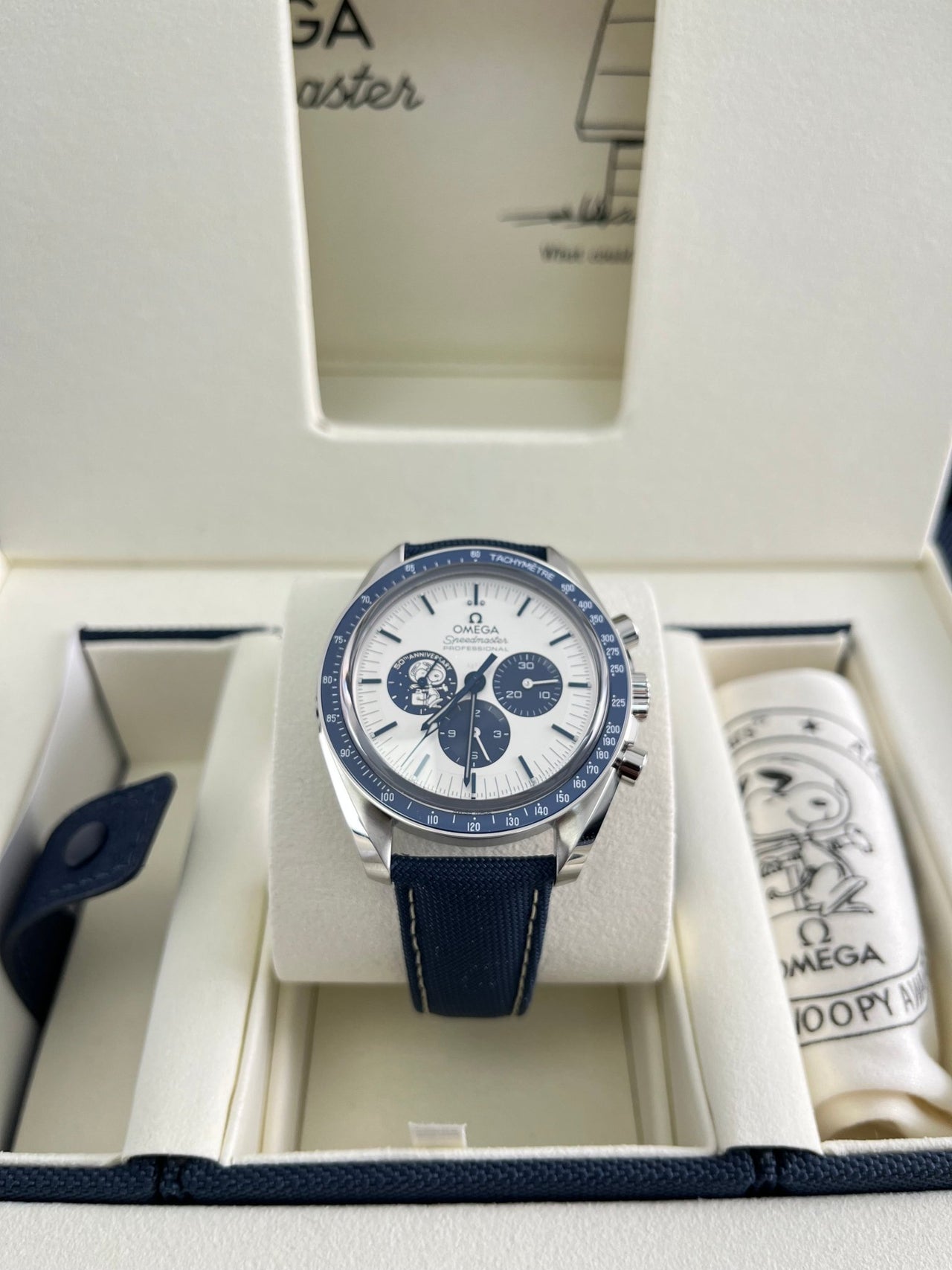 Omega SPEEDMASTER ANNIVERSARY SERIES 42 mm, steel on coated nylon fabric strap 310.32.42.50.02.001 - Image 11