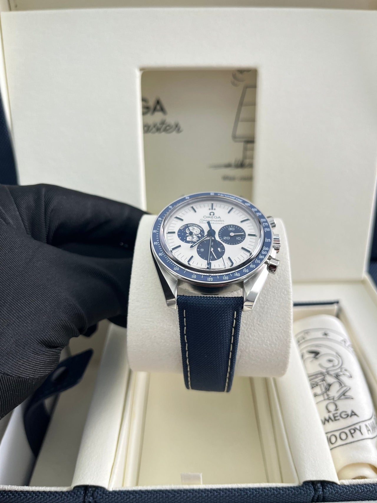 Omega SPEEDMASTER ANNIVERSARY SERIES 42 mm, steel on coated nylon fabric strap 310.32.42.50.02.001 - Image 12