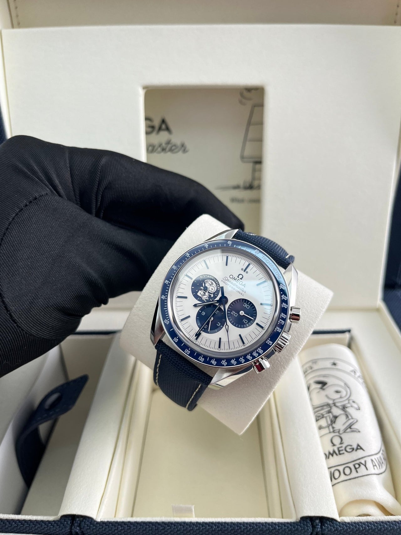 Omega SPEEDMASTER ANNIVERSARY SERIES 42 mm, steel on coated nylon fabric strap 310.32.42.50.02.001 - Image 9