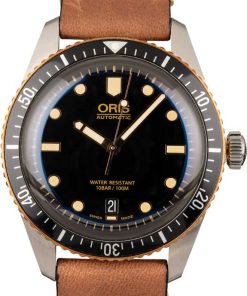 HandMade The Oris Divers Sixty-Five Steel & Bronze