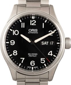 HandMade The Oris Big Crown ProPilot Big Day Date Black