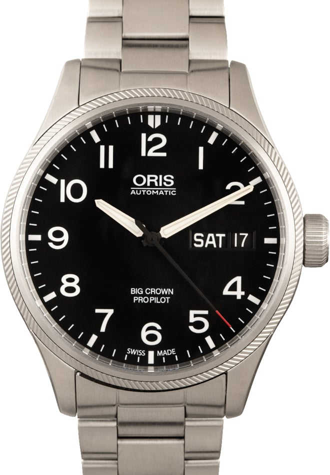 HandMade The Oris Big Crown ProPilot Big Day Date Black