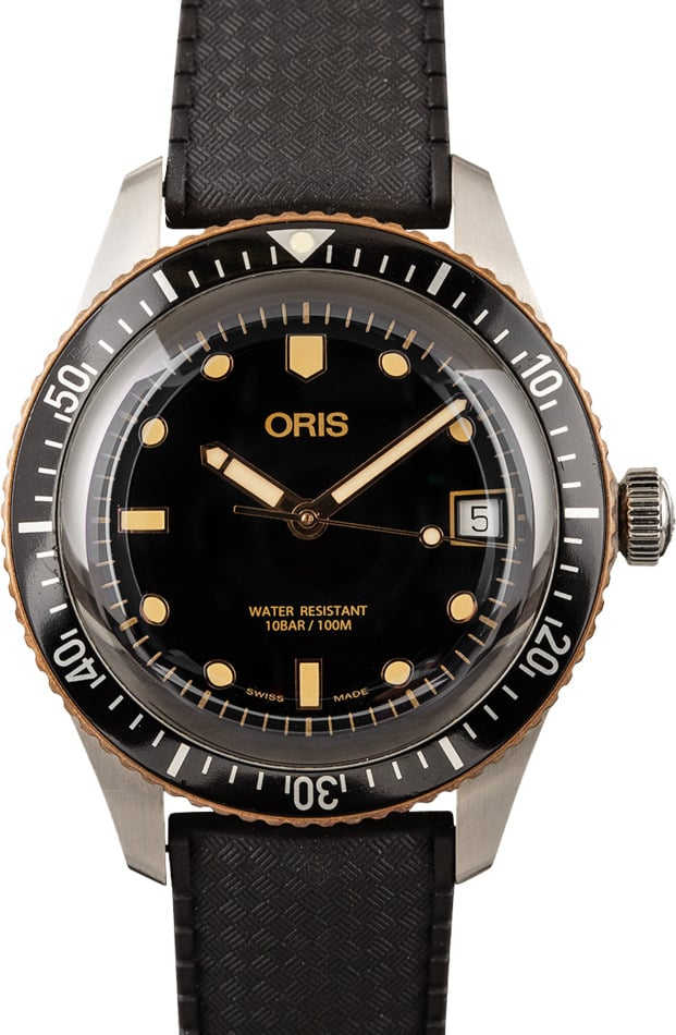 HandMade The Oris Divers Sixty-Five Bronze & Steel